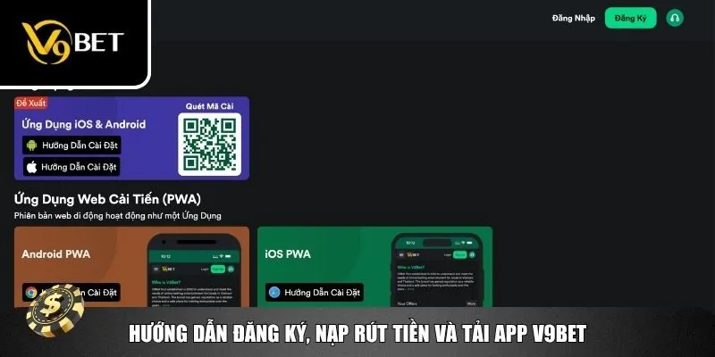 Hướng dẫn bạn sử dụng tài khoản V9bet